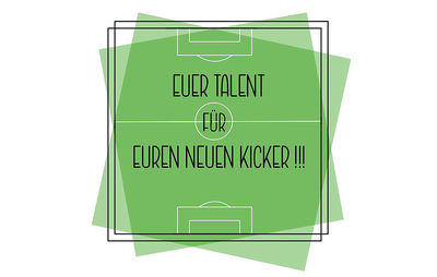 Ein neuer Kicker für die Schule